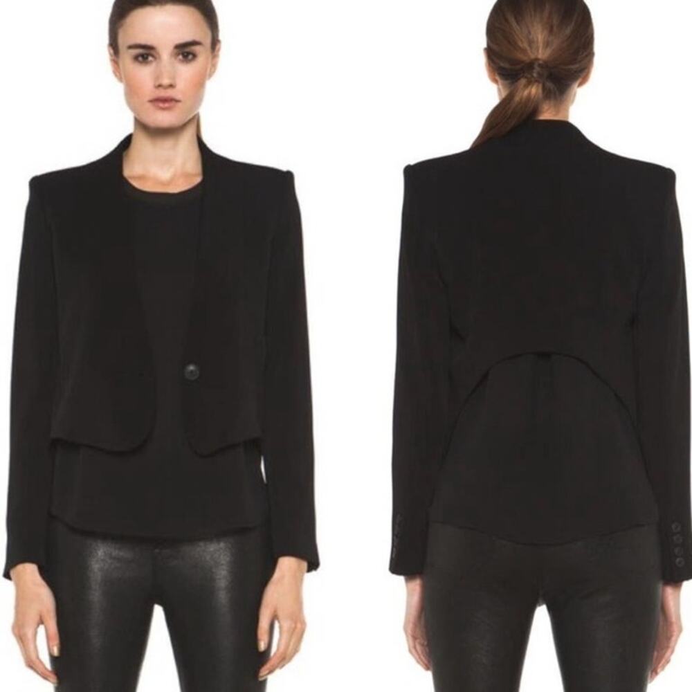 Theyskens' Theory Black Blazer